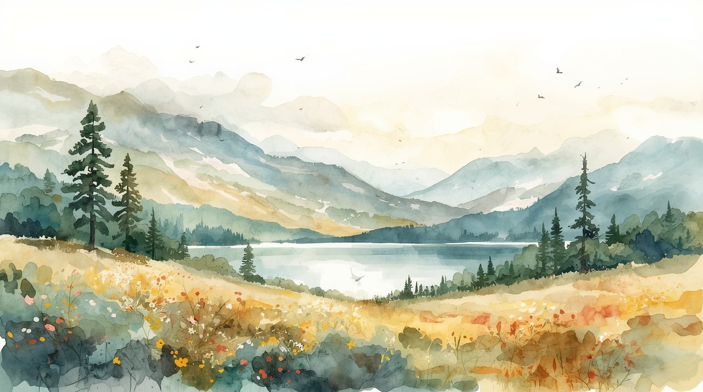 Watercolour Landscapes Course